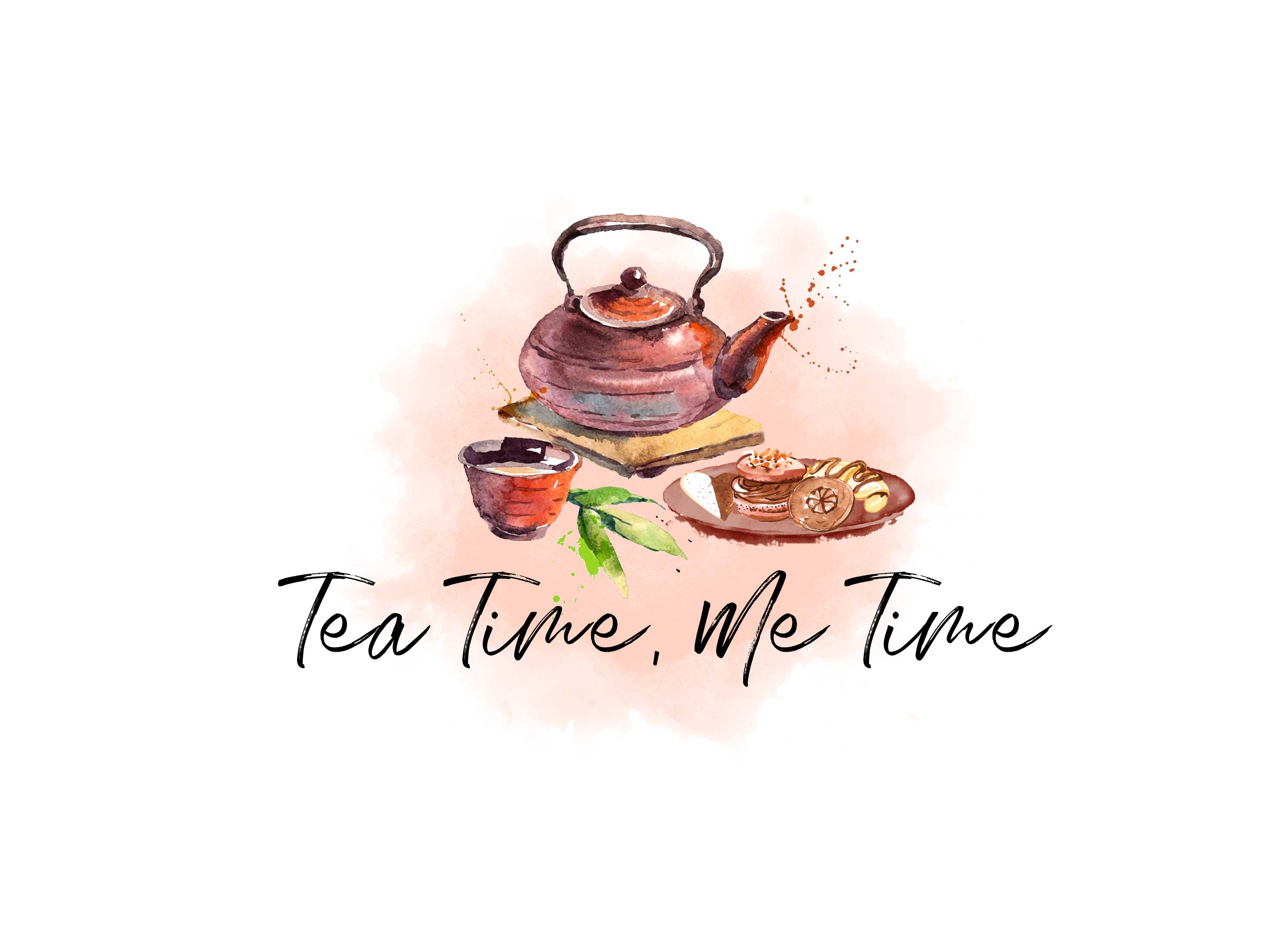 Чаепитие надпись. Чай иллюстрация. Открытка чай. Время чая. Время чая иллюстрации.